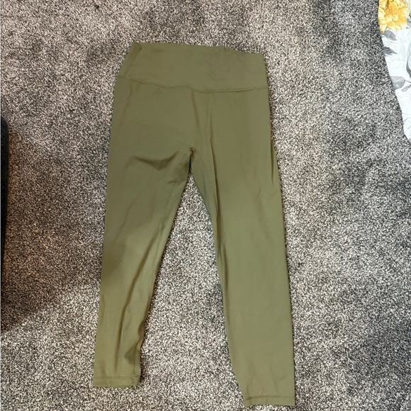 Zyia Olive green leggings - SO SOFT! - Picture 1 of 6